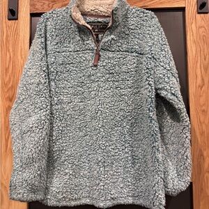 True Grit Blue Sherpa Pullover